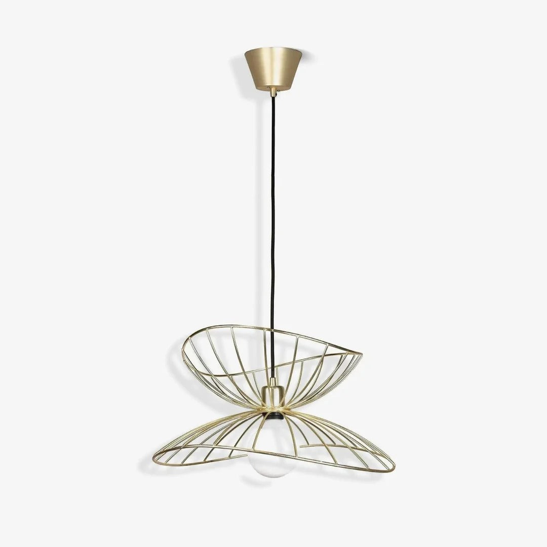 Minimalist Intersecting Ellipses LED Pendant Light