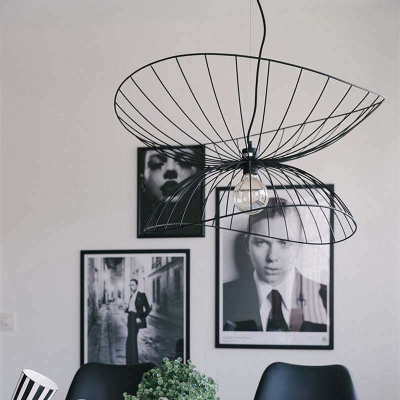 Minimalist Intersecting Ellipses LED Pendant Light