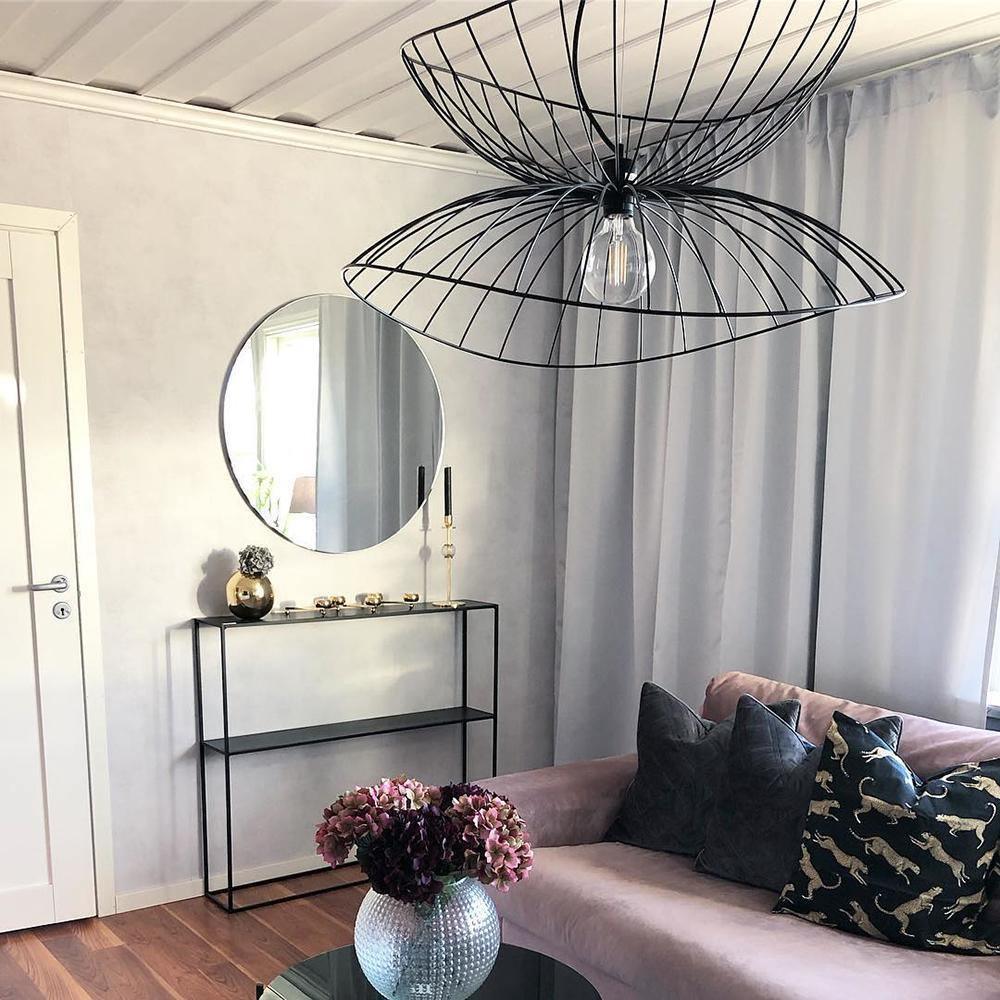 Minimalist Intersecting Ellipses LED Pendant Light