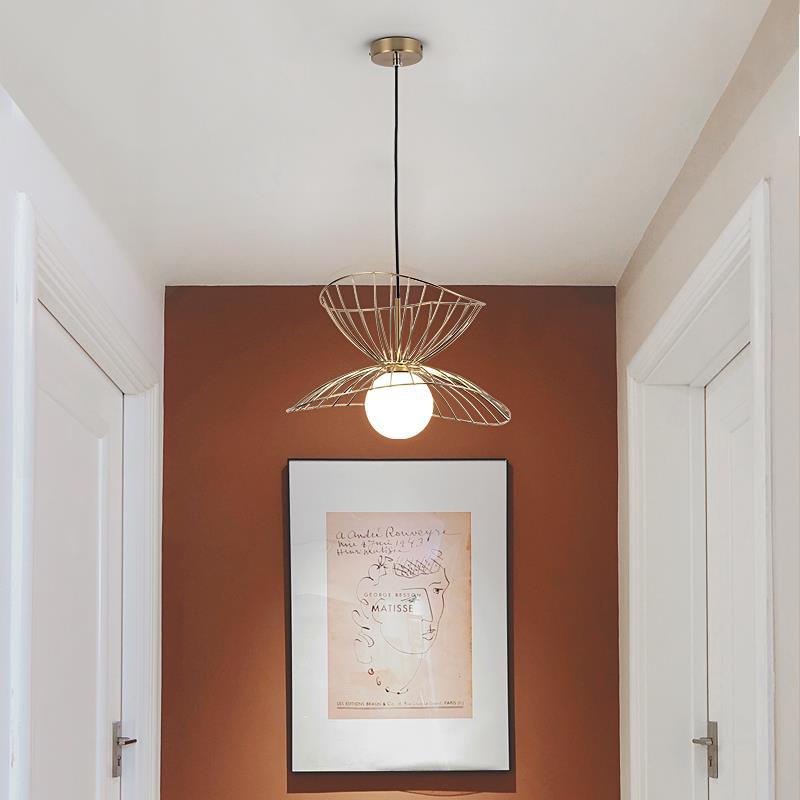 Minimalist Intersecting Ellipses LED Pendant Light