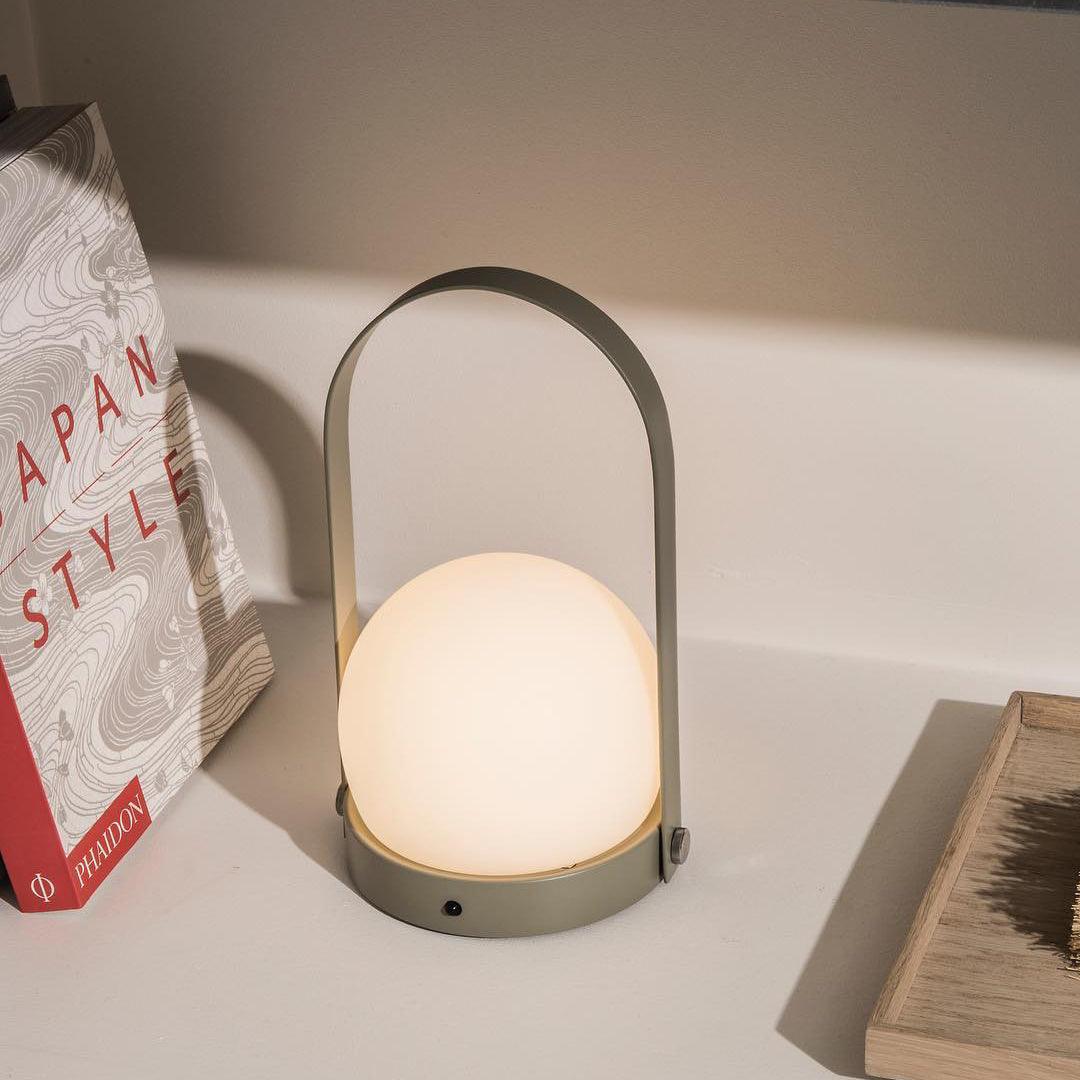 Minimalist Spherical – Cordless LED Table Lamp