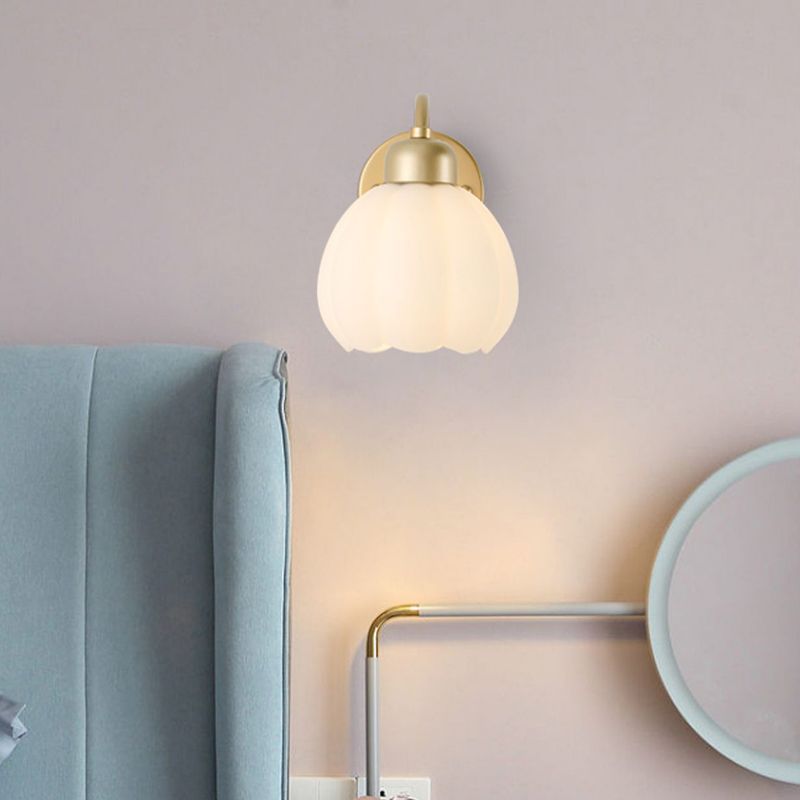 Traditional Arched Hemispherical Wall Sconce