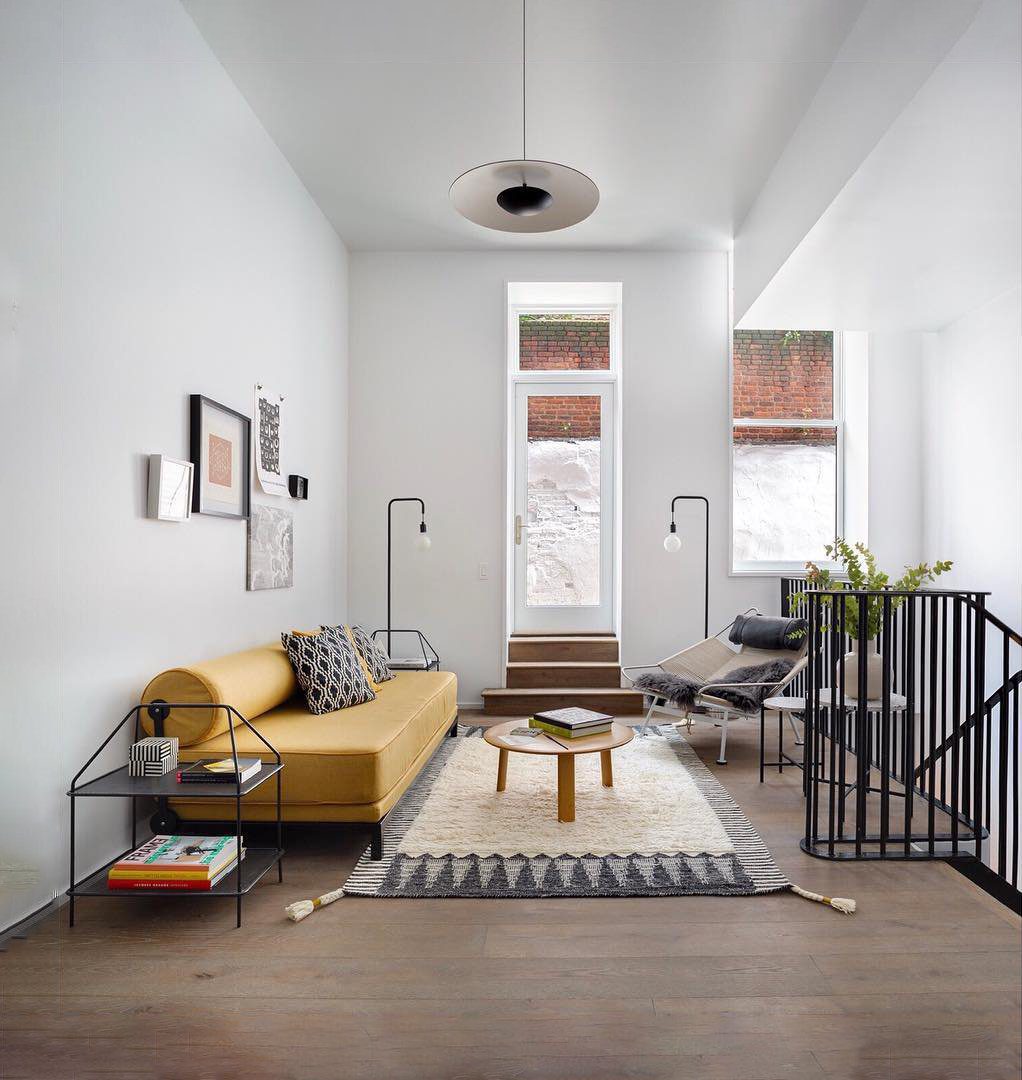 Minimalist Disc with Hemisphere LED Pendant Light
