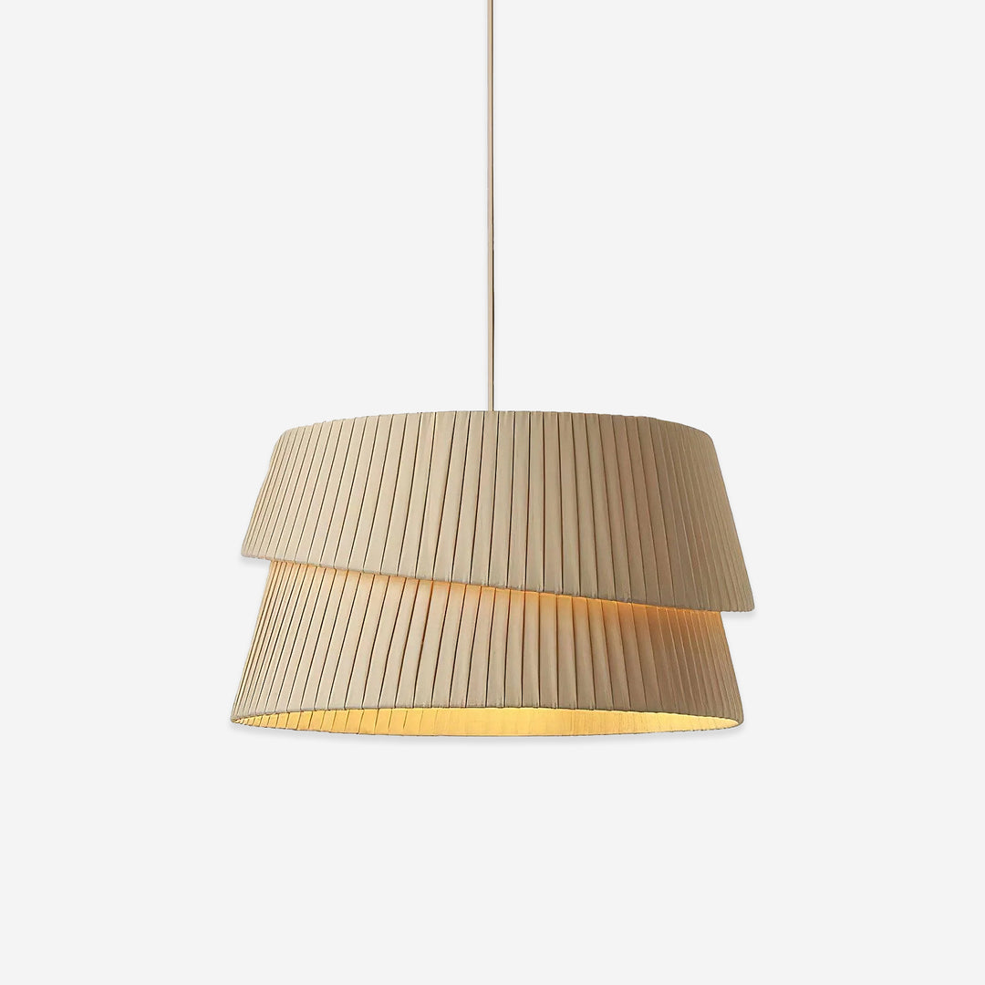 Minimalist Overlapping Cylinders Pendant Light