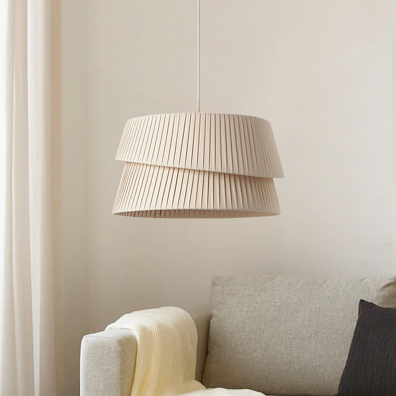 Minimalist Overlapping Cylinders Pendant Light