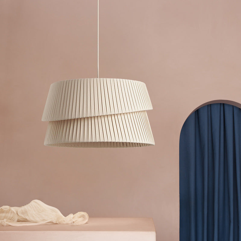 Minimalist Overlapping Cylinders Pendant Light