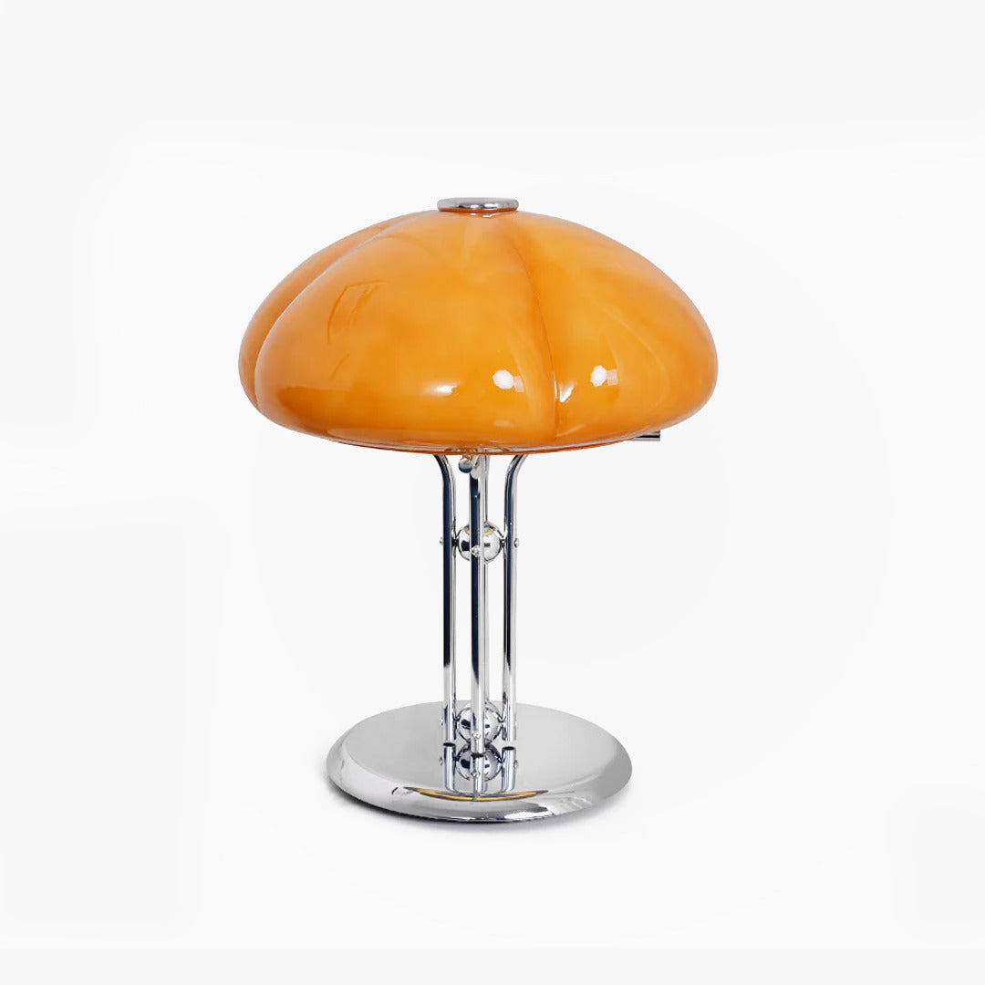 Mid-Century Table Lamp with Hemispherical LED