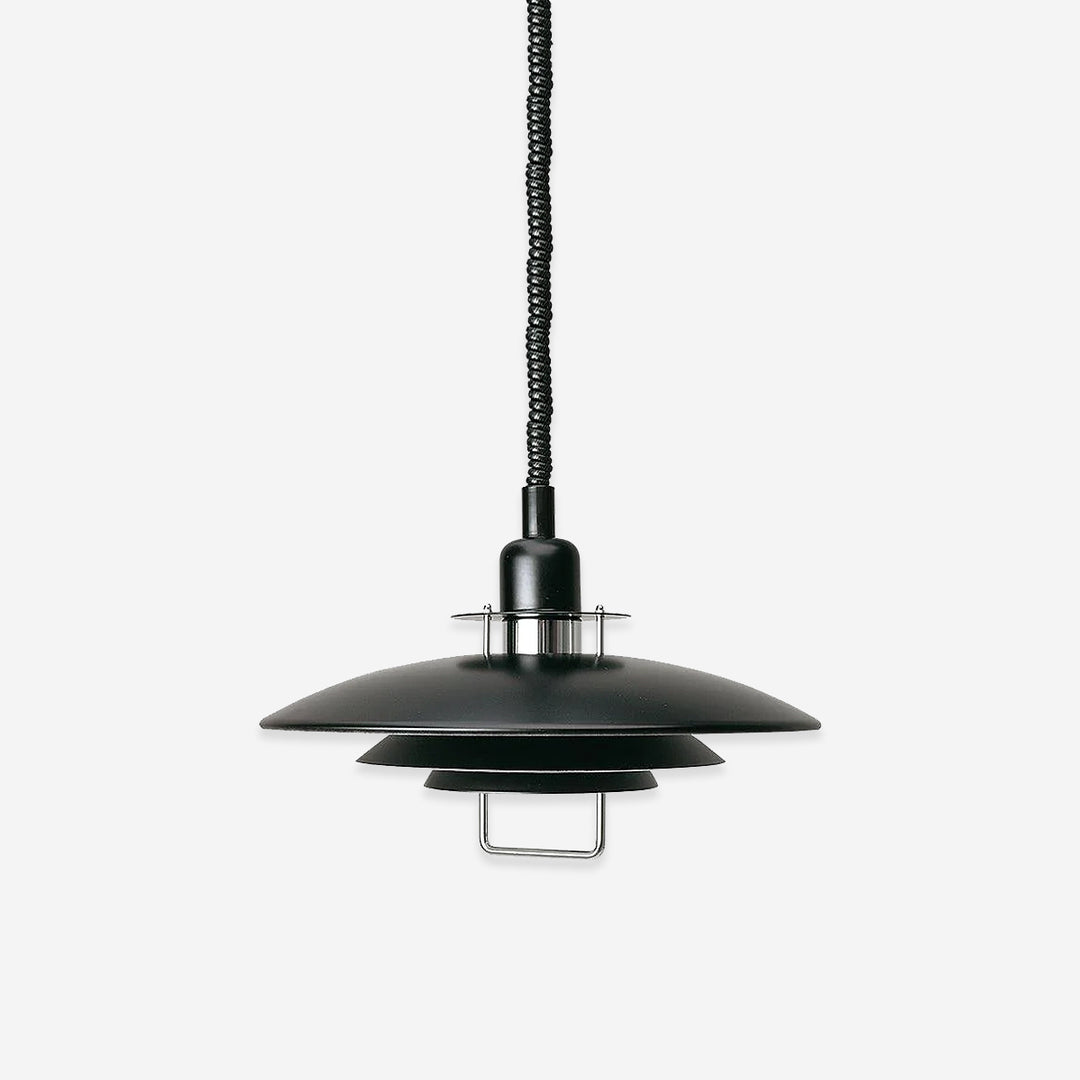 Scandinavian Dual-Disc Layered Pendant Light
