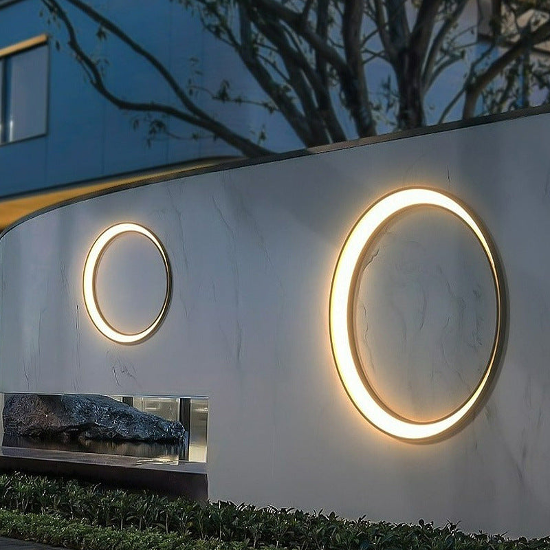 Minimalist Crescent Wall Sconce with Integrated LED