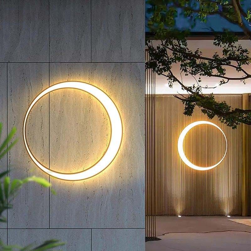 Minimalist Crescent Wall Sconce with Integrated LED