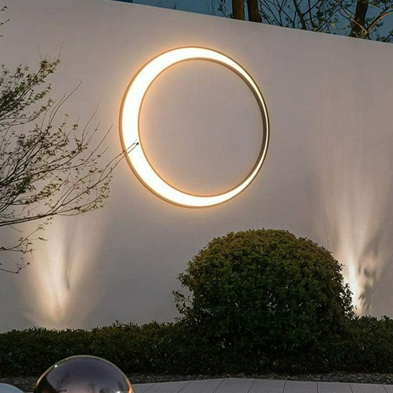 Minimalist Crescent Wall Sconce with Integrated LED