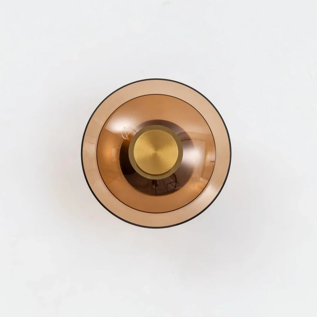 Stylish Disc Wall Sconce Design
