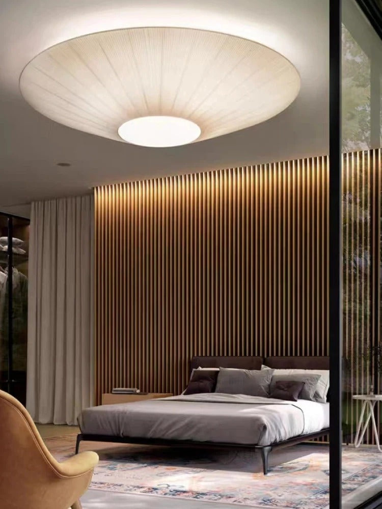 Stylish Round Cloth Ceiling Light