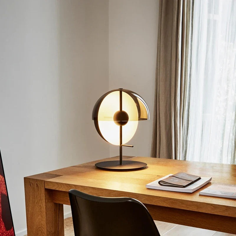 Bauhaus Hemispherical Table Lamp with integrated LED