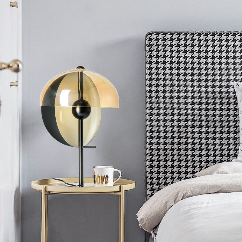 Bauhaus Hemispherical Table Lamp with integrated LED