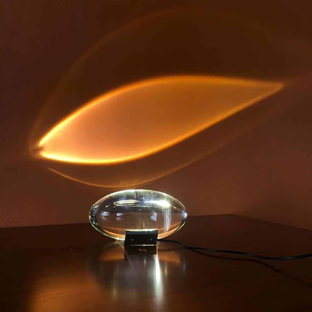 Table Lamp – Minimalist Oval & Rectangular LED
