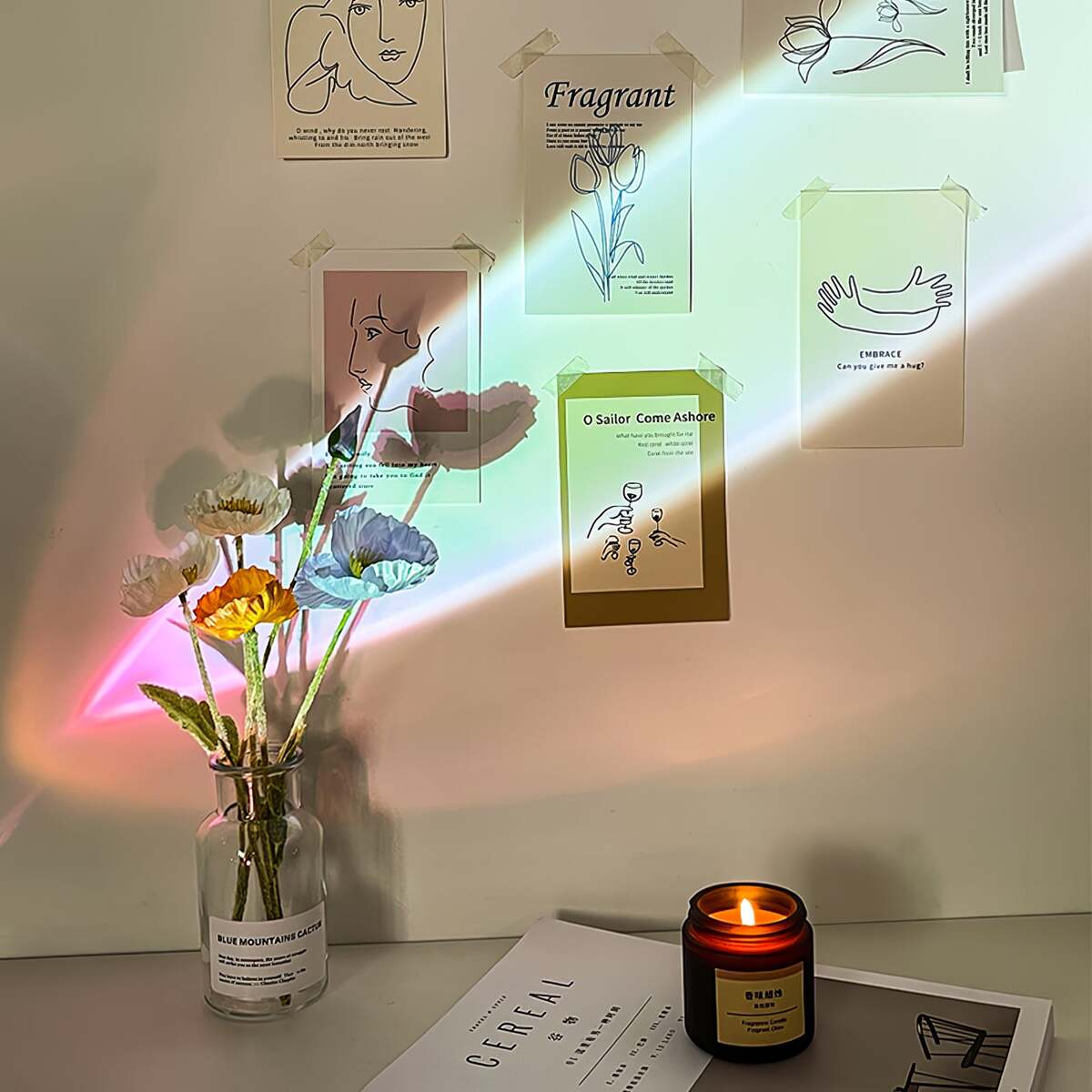 Table Lamp – Minimalist Oval & Rectangular LED