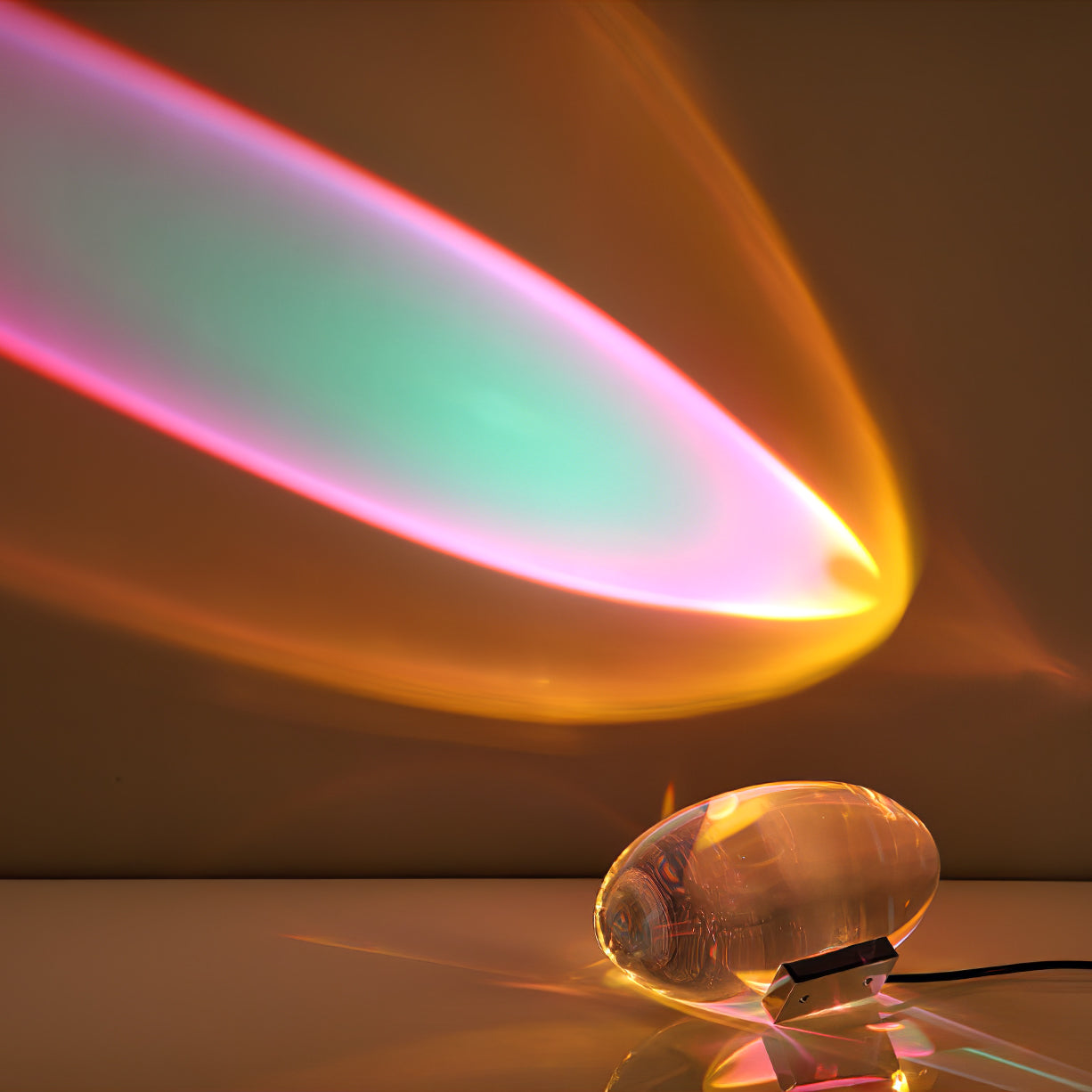 Table Lamp – Minimalist Oval & Rectangular LED