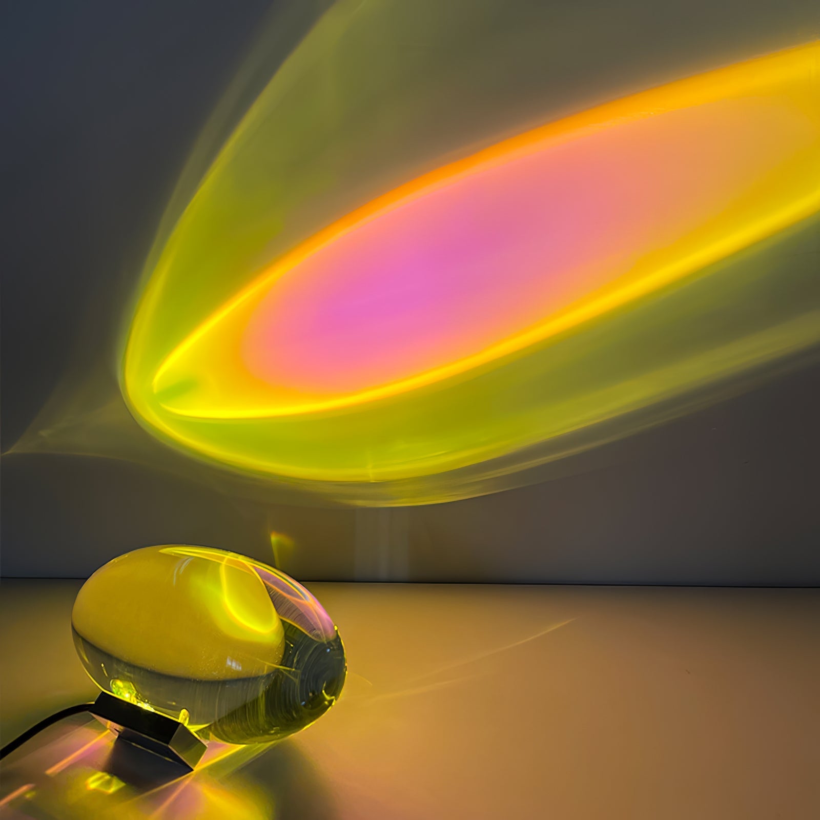 Table Lamp – Minimalist Oval & Rectangular LED