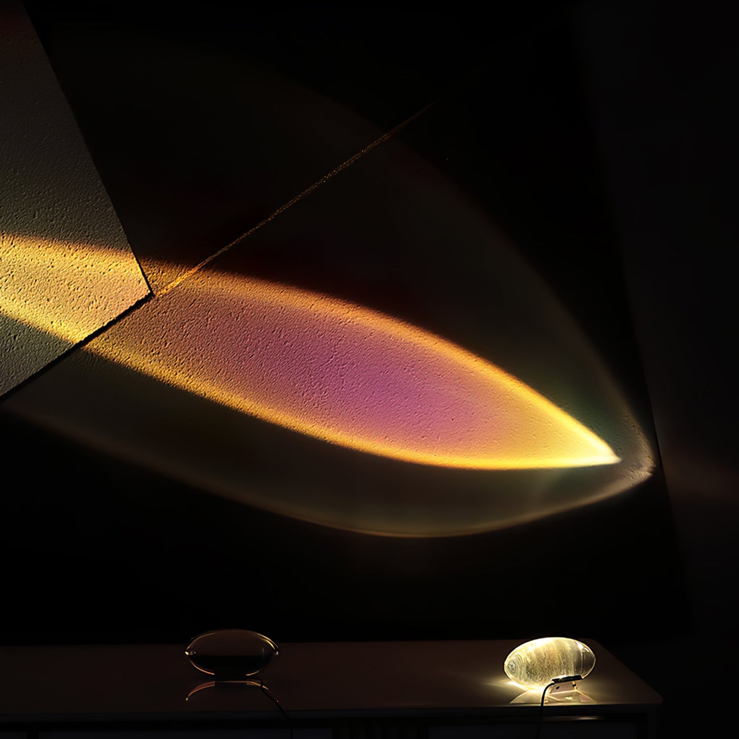 Table Lamp – Minimalist Oval & Rectangular LED