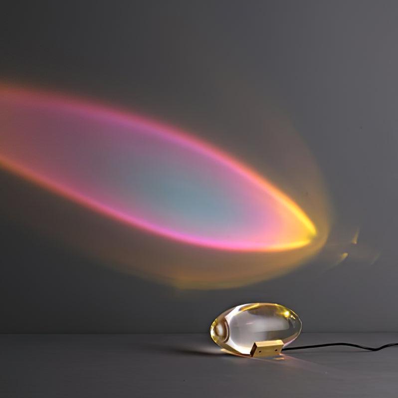 Table Lamp – Minimalist Oval & Rectangular LED