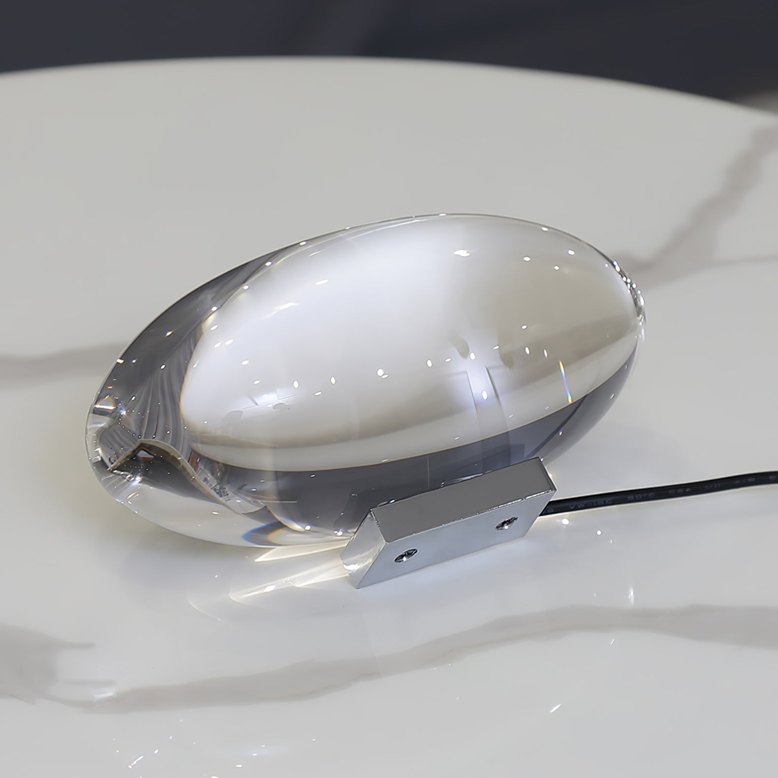 Table Lamp – Minimalist Oval & Rectangular LED