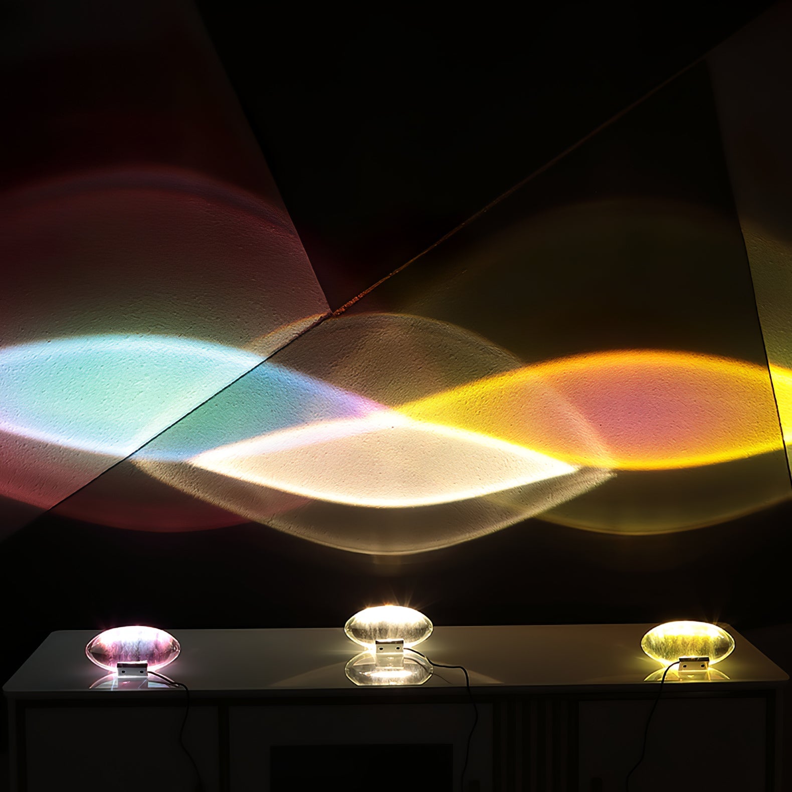 Table Lamp – Minimalist Oval & Rectangular LED