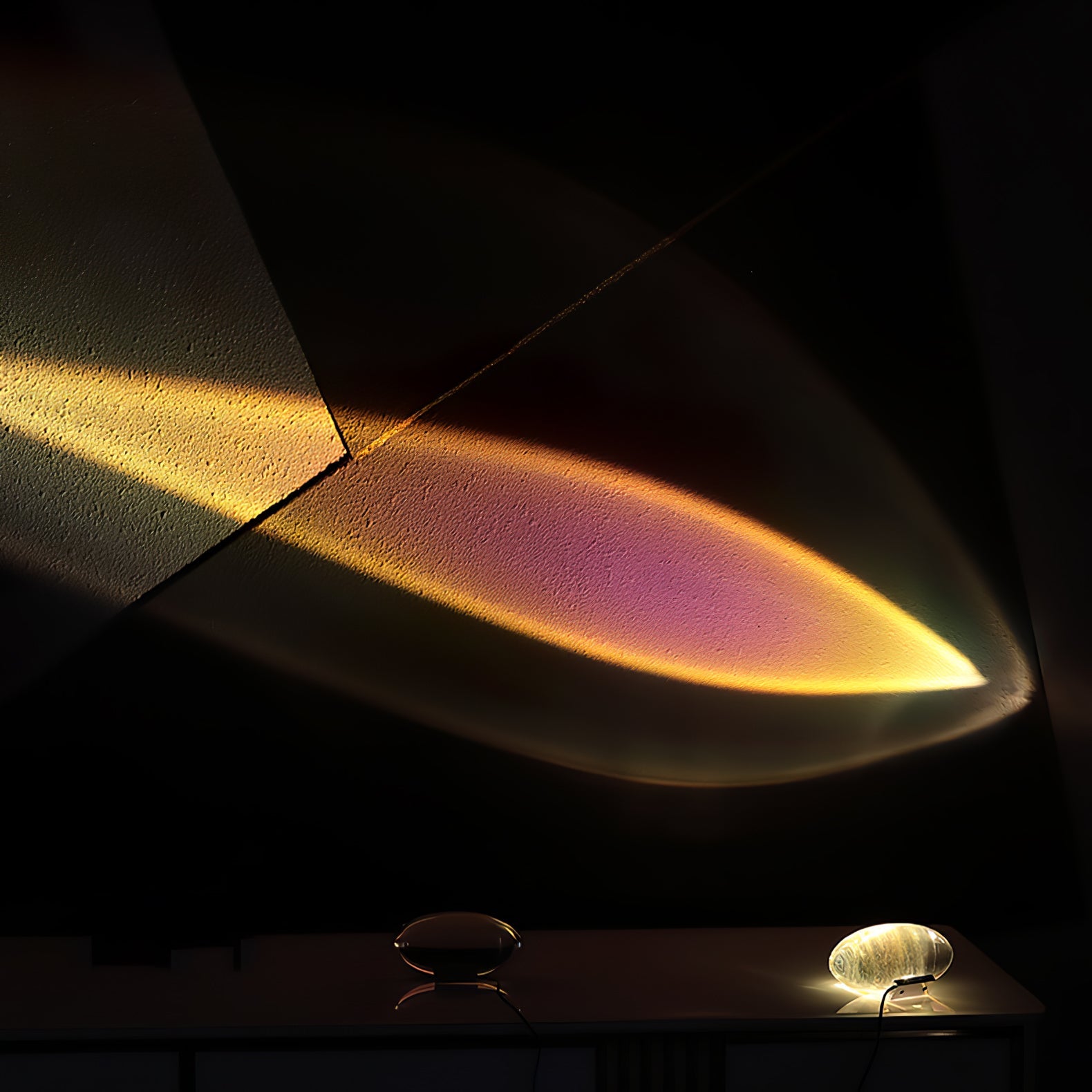 Table Lamp – Minimalist Oval & Rectangular LED