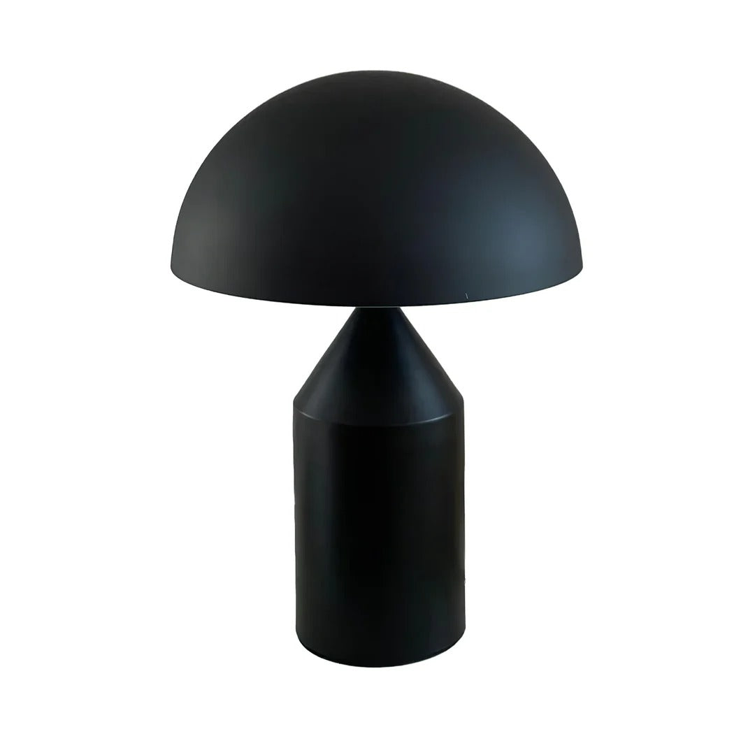 Table Lamp with Minimalist Hemispherical Shade