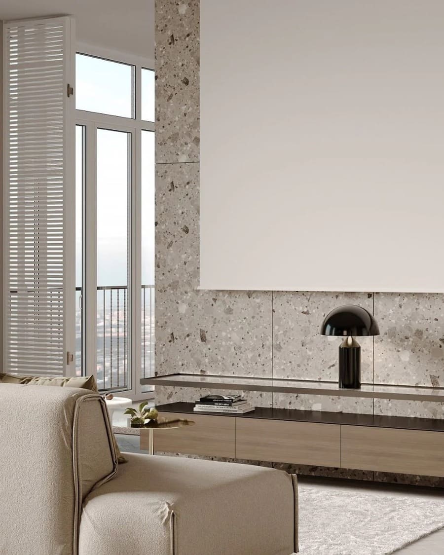 Table Lamp with Minimalist Hemispherical Shade