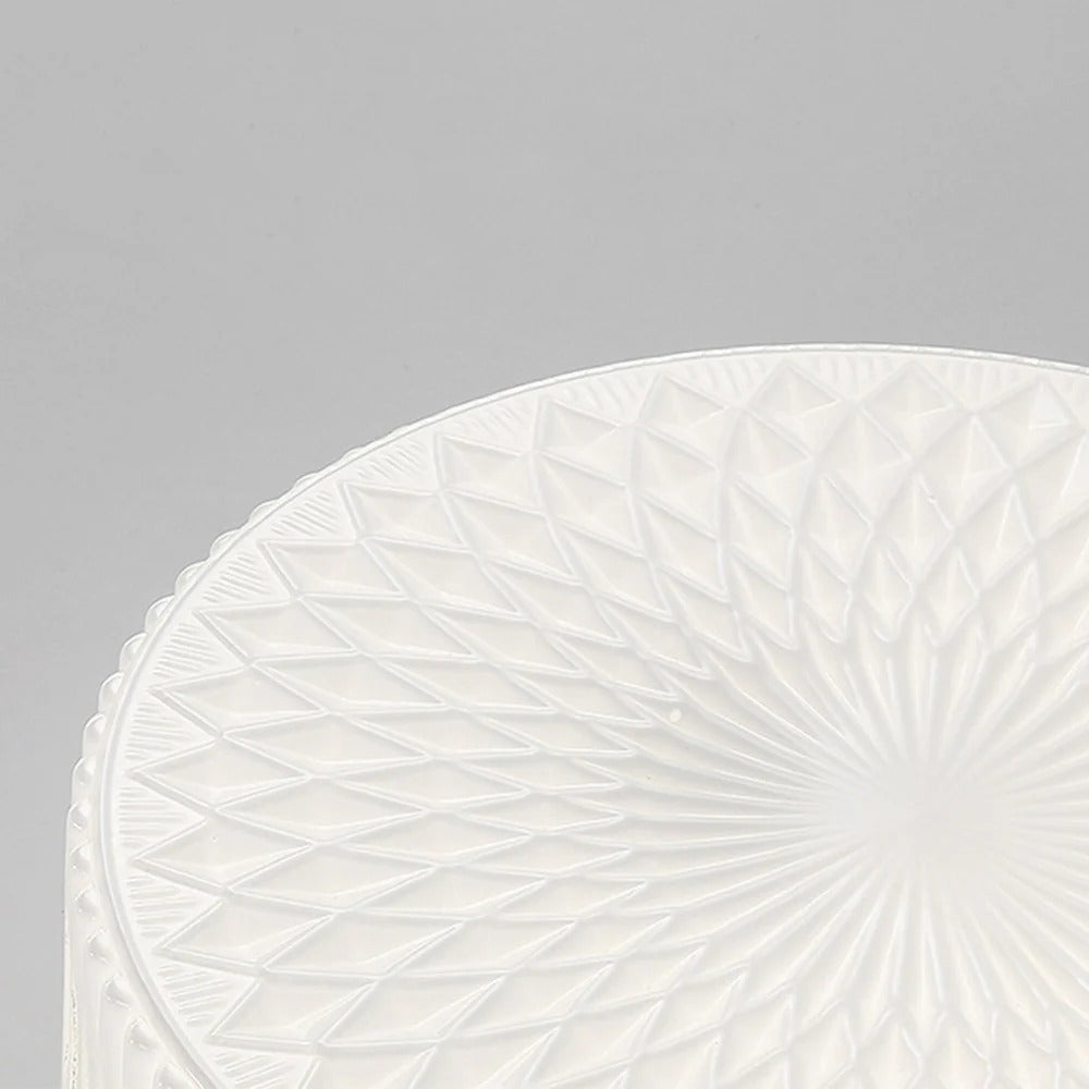 Vintage Cylindrical Embossed Flush Mount LED Light