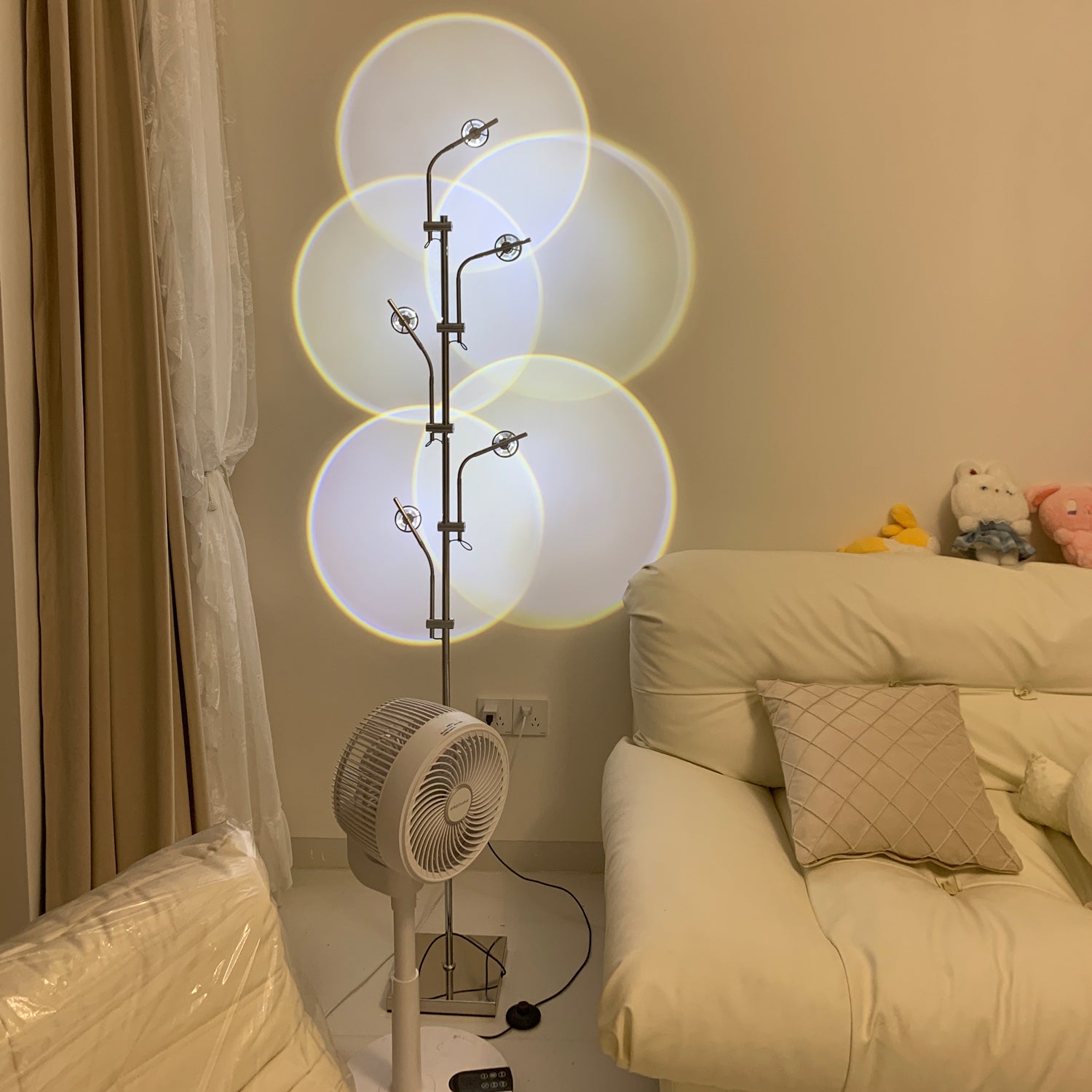 Industrial Floor Lamp – Horizontal LED Elements