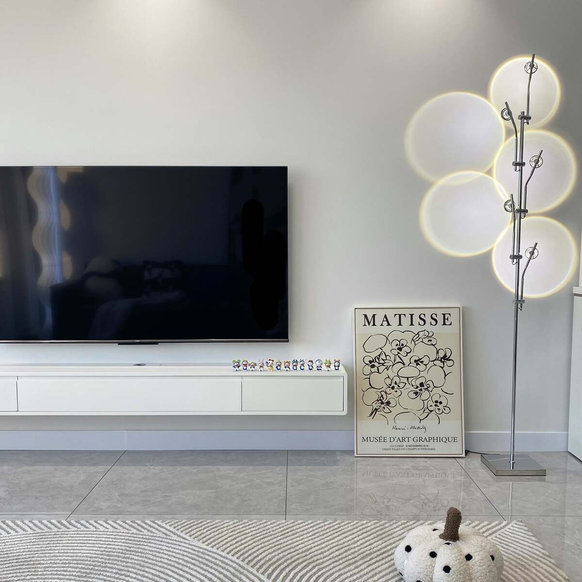 Industrial Floor Lamp – Horizontal LED Elements