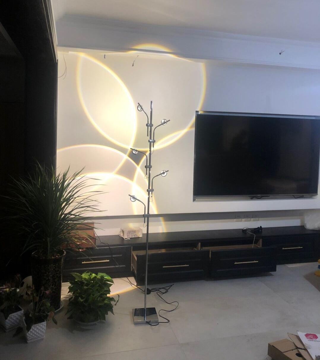 Industrial Floor Lamp – Horizontal LED Elements