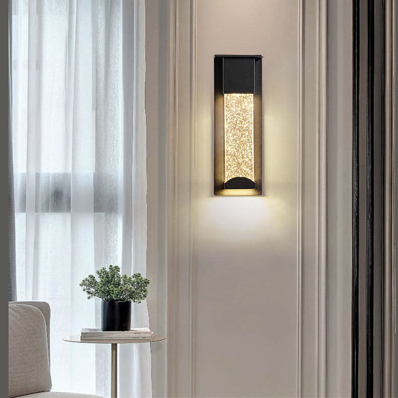 Waterproof Crystal Outdoor Wall Lamp – LED, Indoor/Outdoor Use
