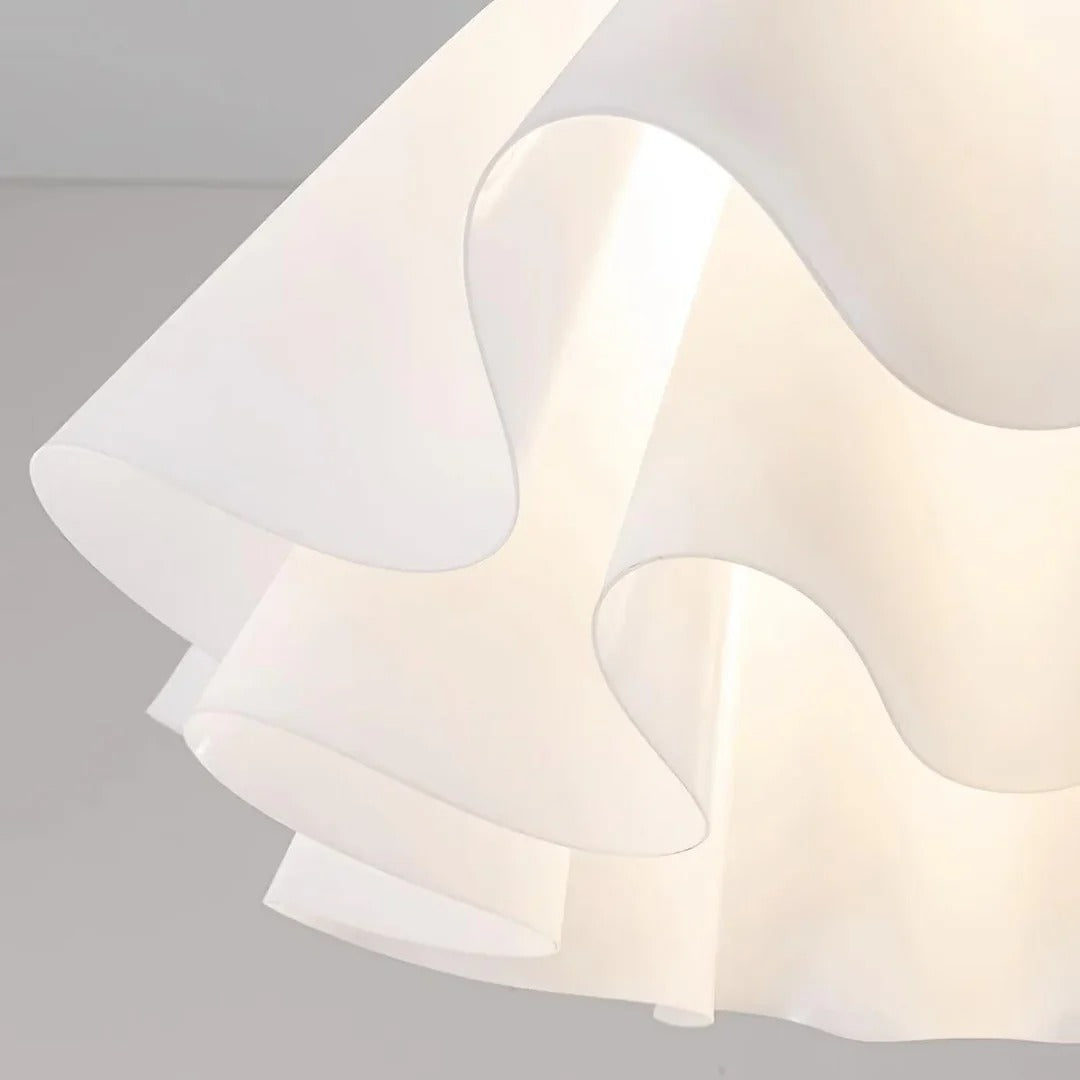 White Flower Ceiling Lamp - Vintage Style