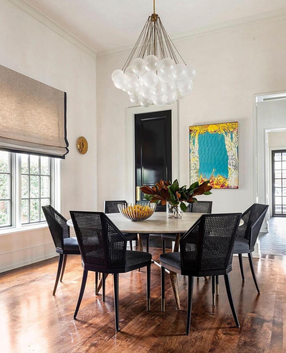 Minimalist Clustered Spherical Chandelier Fixture
