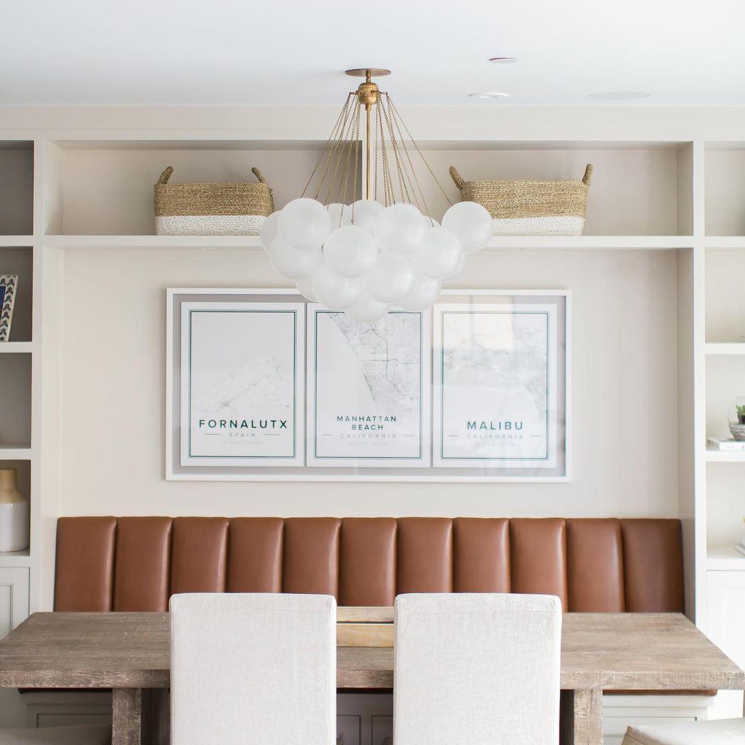 Minimalist Clustered Spherical Chandelier Fixture