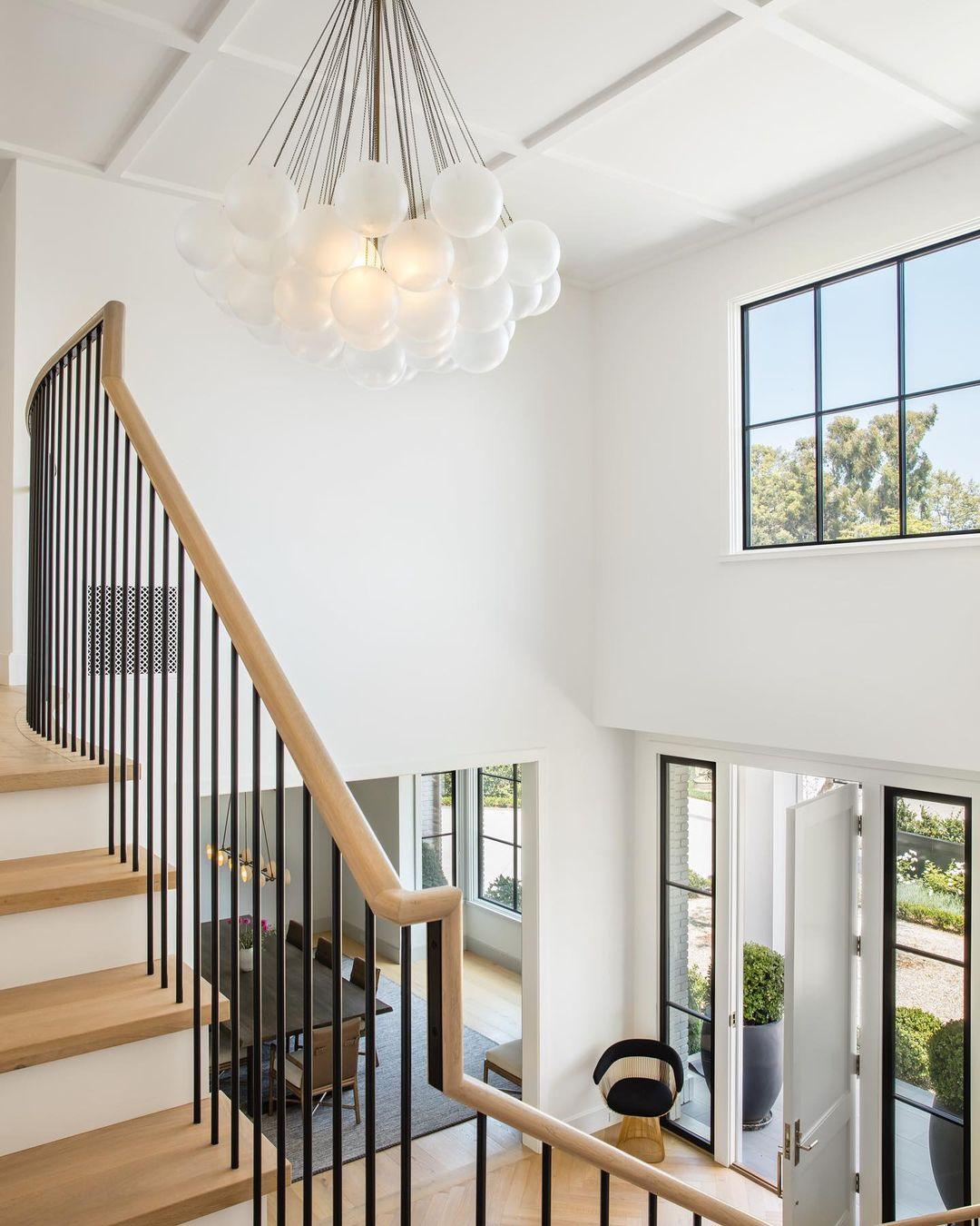 Minimalist Clustered Spherical Chandelier Fixture