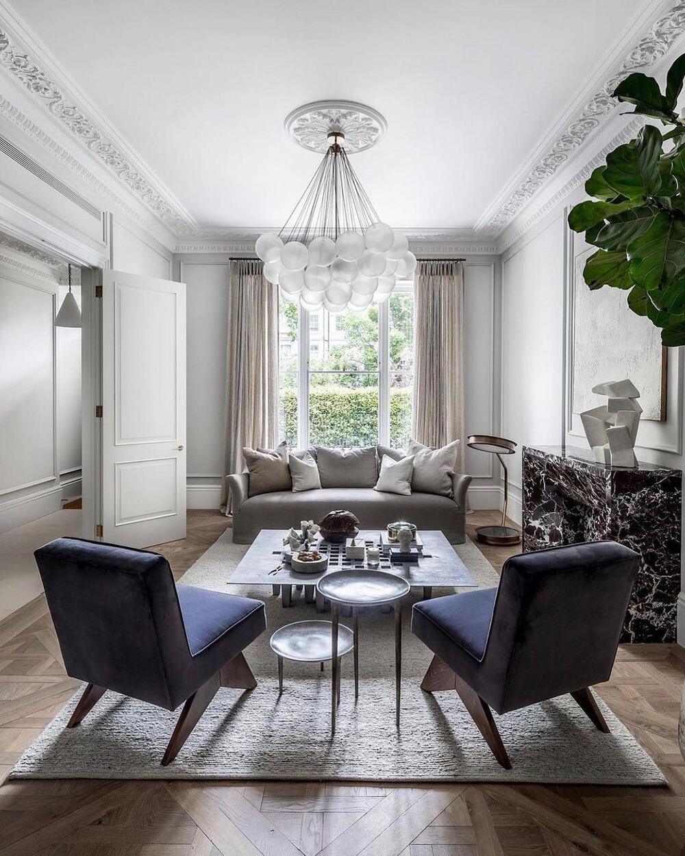 Minimalist Clustered Spherical Chandelier Fixture