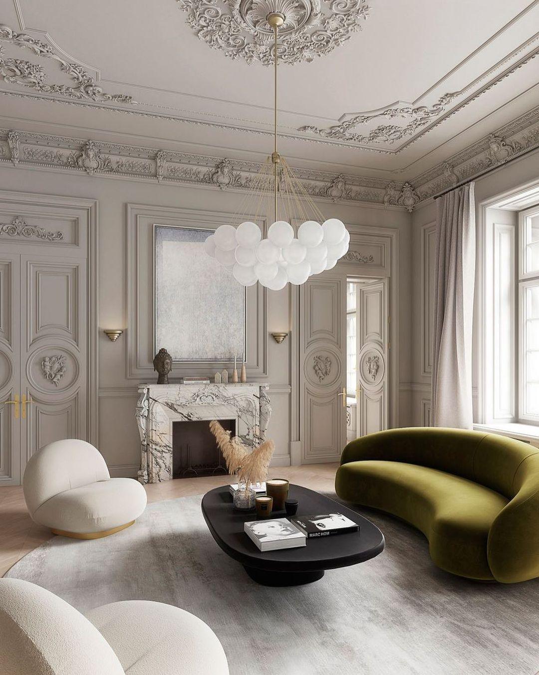 Minimalist Clustered Spherical Chandelier Fixture