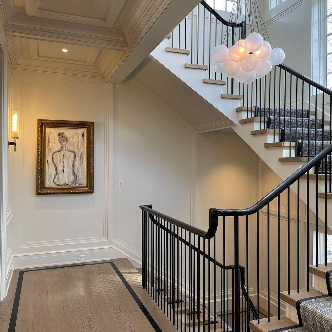 Minimalist Clustered Spherical Chandelier Fixture