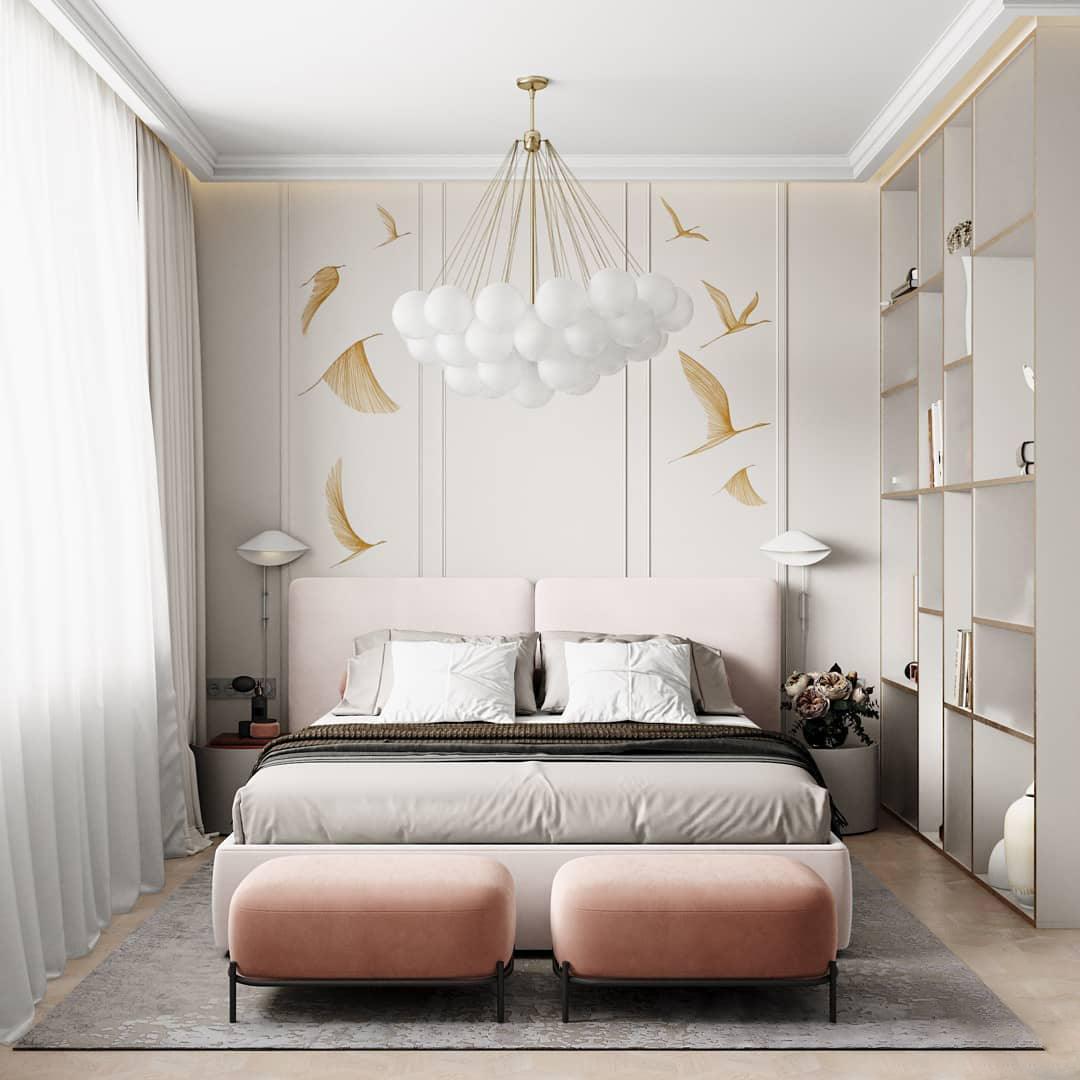Minimalist Clustered Spherical Chandelier Fixture