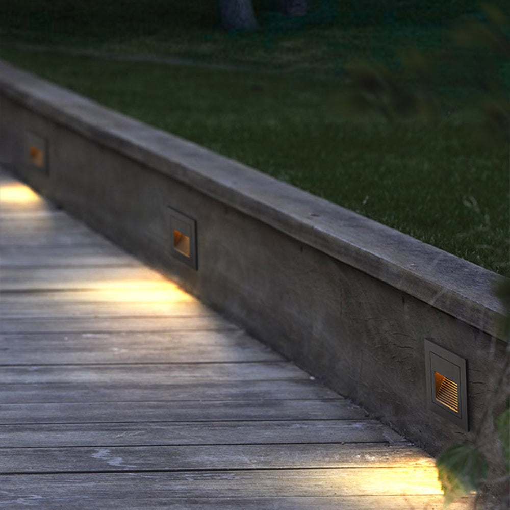 Contemporary Outdoor Motion-Enabled Step Light