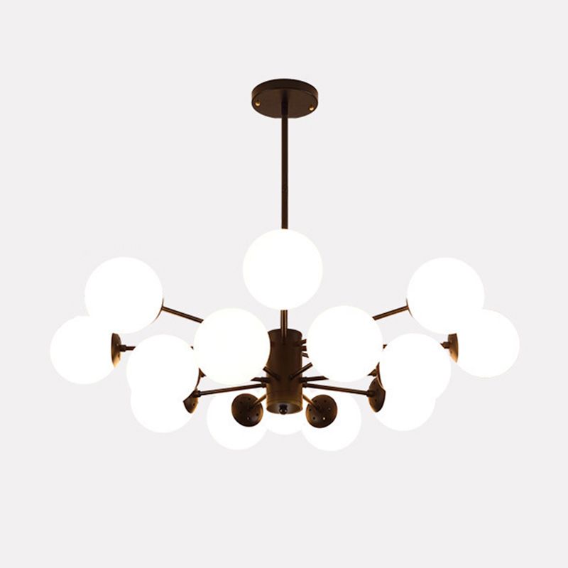 Mid-Century Chandelier with Multi-Arm Design