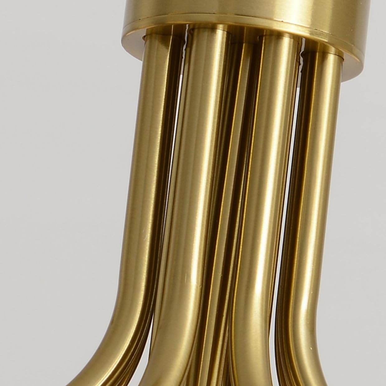 Mid-Century Modern Chandelier, Multi-Arm Design