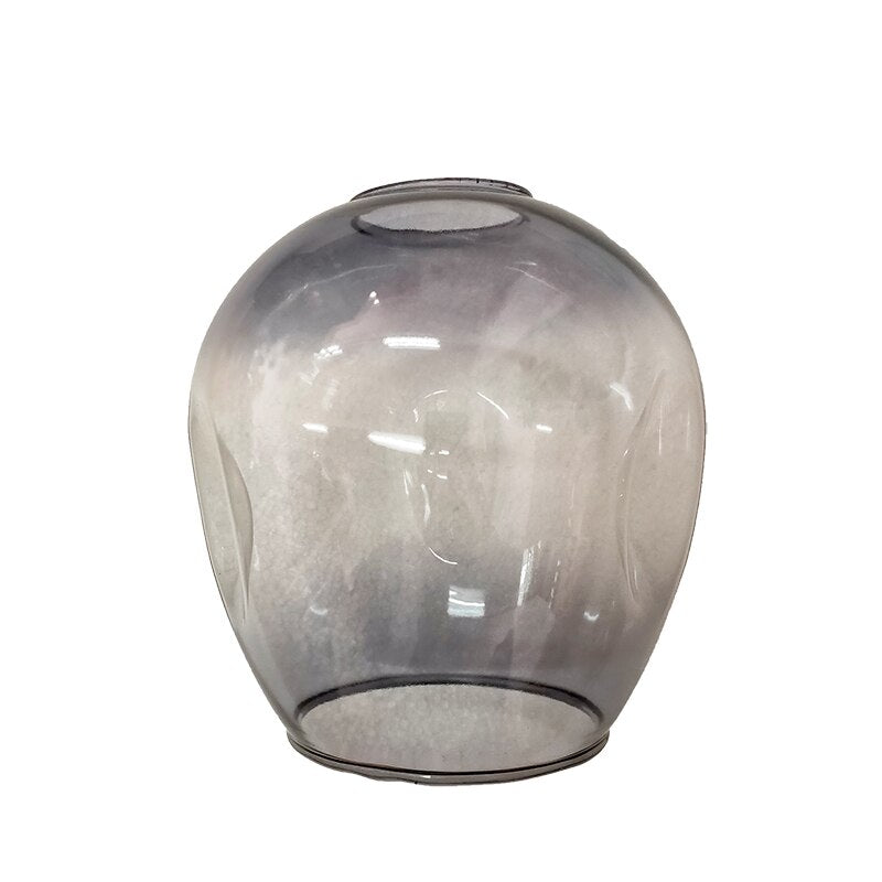 Mid-Century Modern Chandelier with Glass Shades
