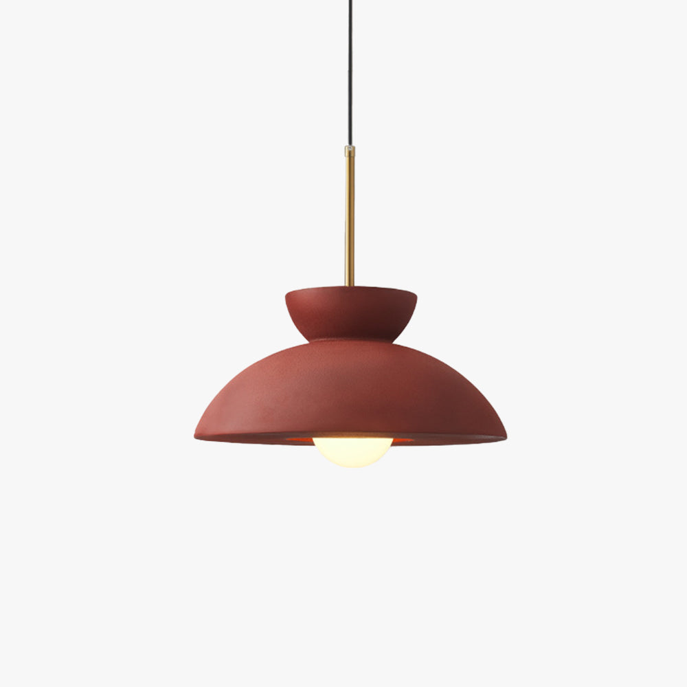 Mid-Century Modern Pendant Light – Dome Shade