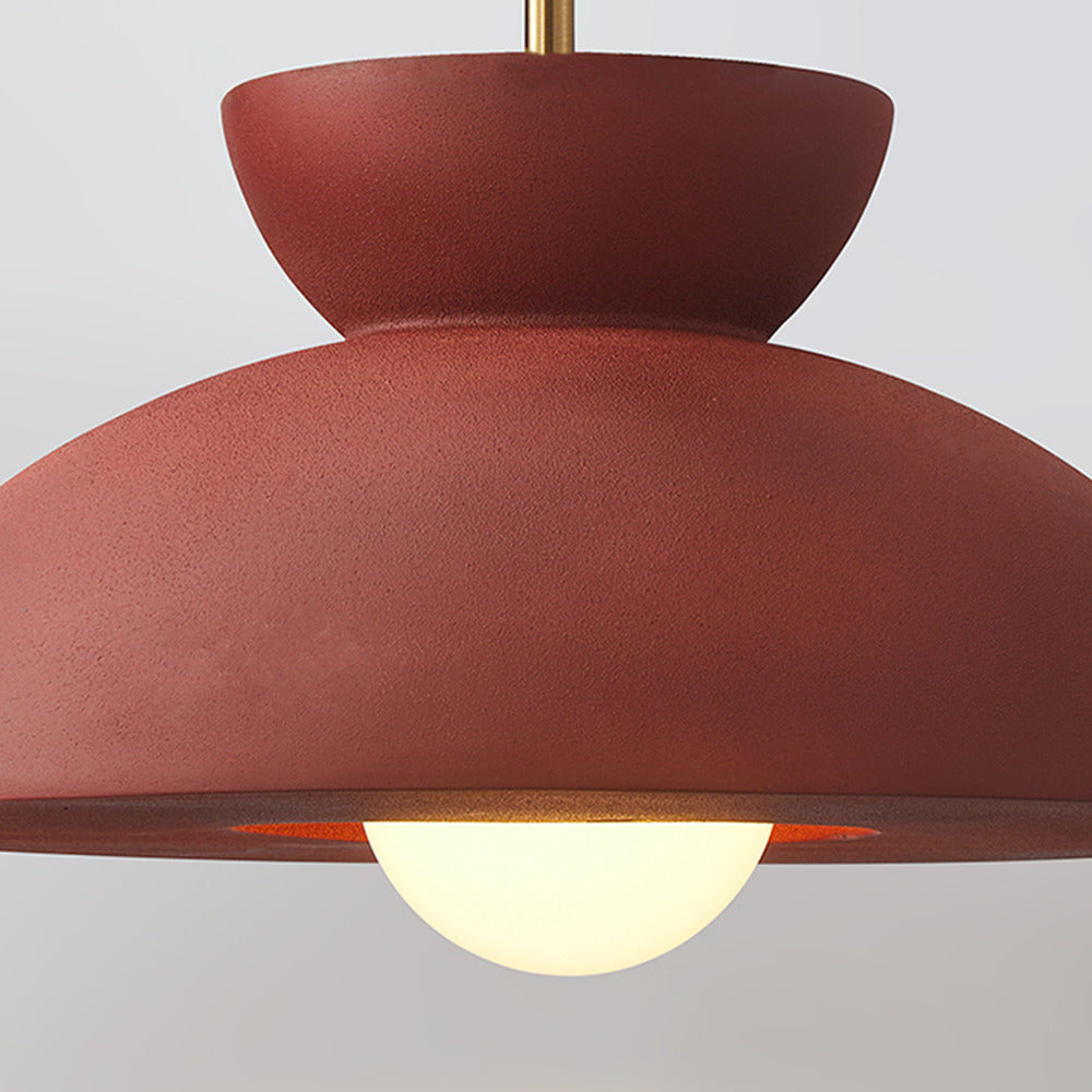 Mid-Century Modern Pendant Light – Dome Shade