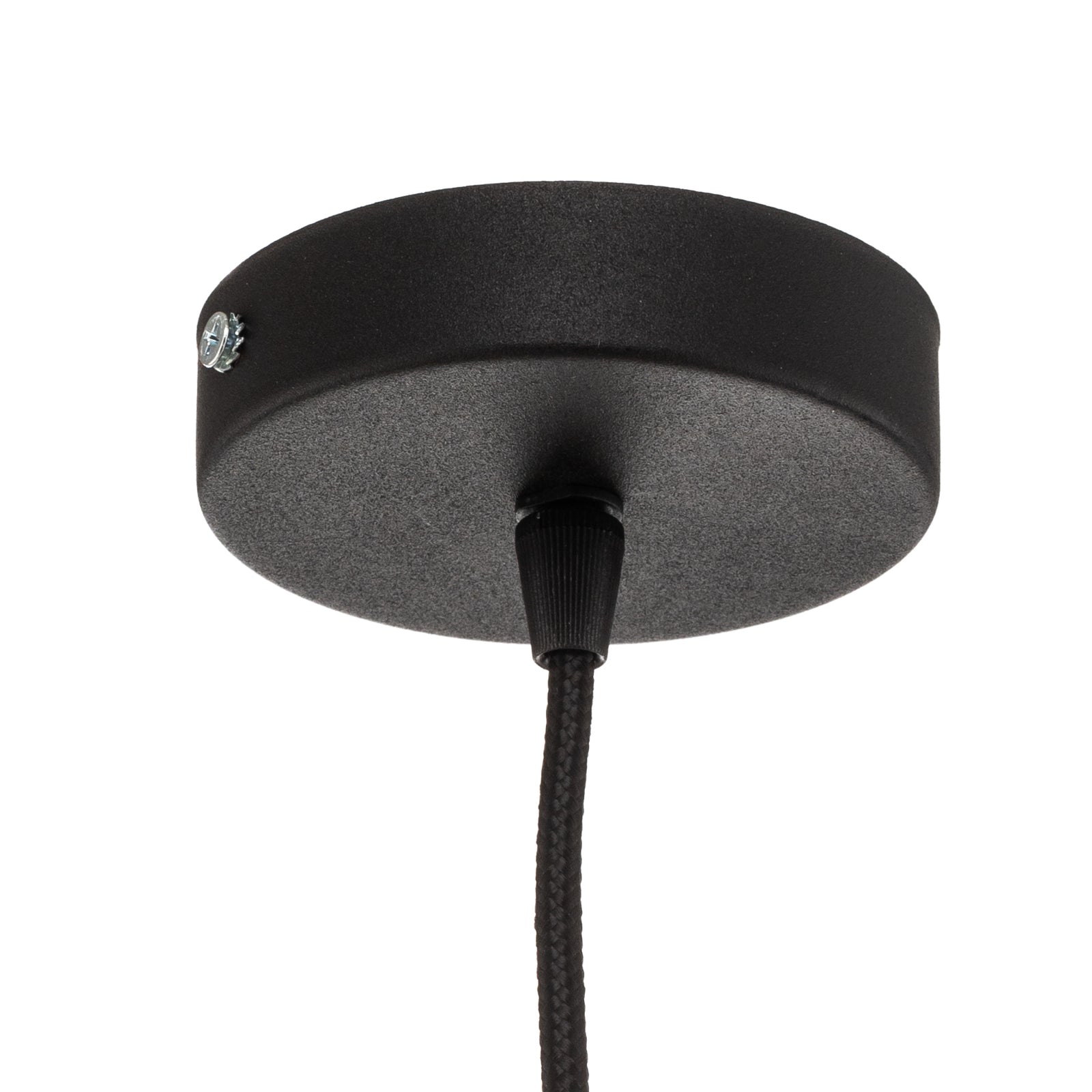 Mid-Century Pendant Light & Art Focus
